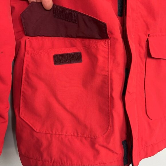 Lands' End Squall Waterproof Parka Size M Fleece Lined Winter Coat - Picture 4 of 15